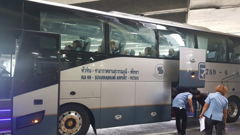 華欣交通 大巴士 曼谷機場 曼谷去華欣 華欣自由行