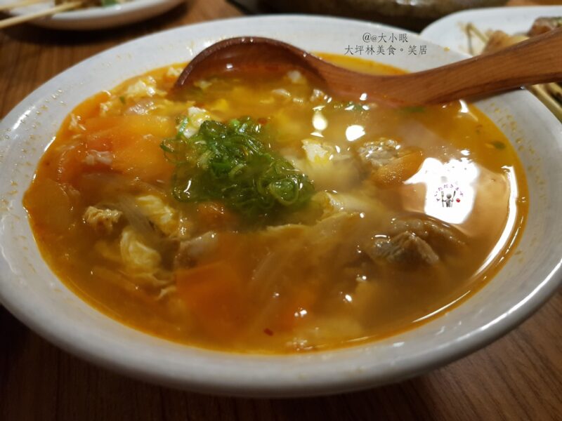 居酒屋 日本料理 辣味蔬菜牛肉湯