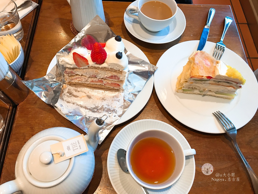名古屋景點 名古屋美食 HARBS 下午茶 草莓蛋糕 千層蛋糕